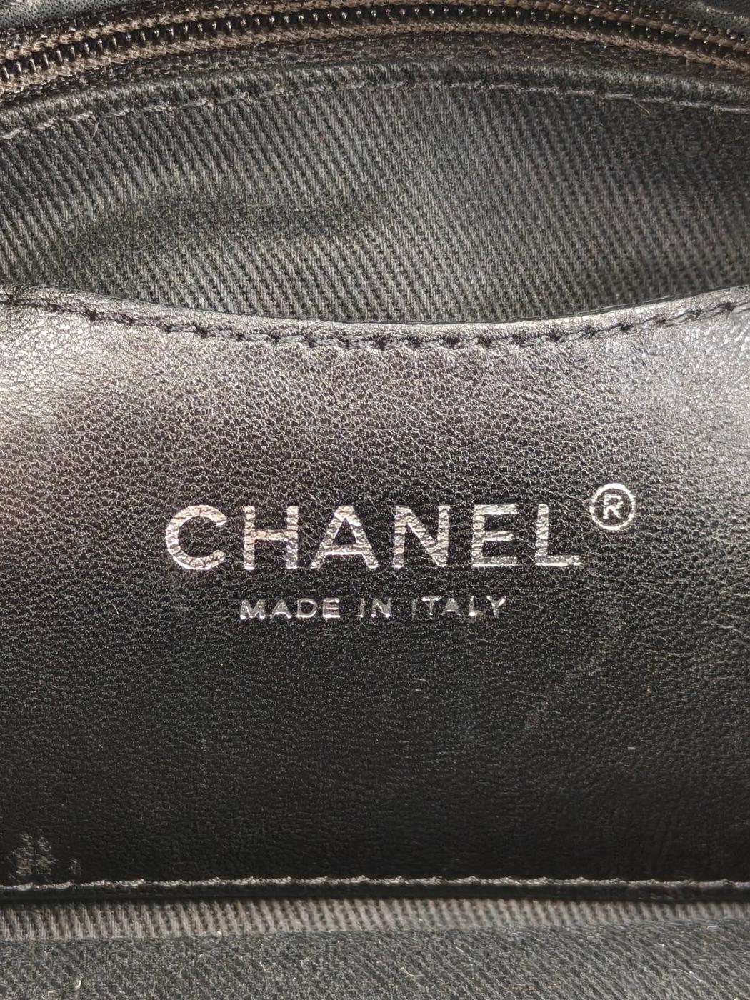 CHANEL マドモアゼル ボーリング ショルダーバッグ ブラック 管理番号：11374