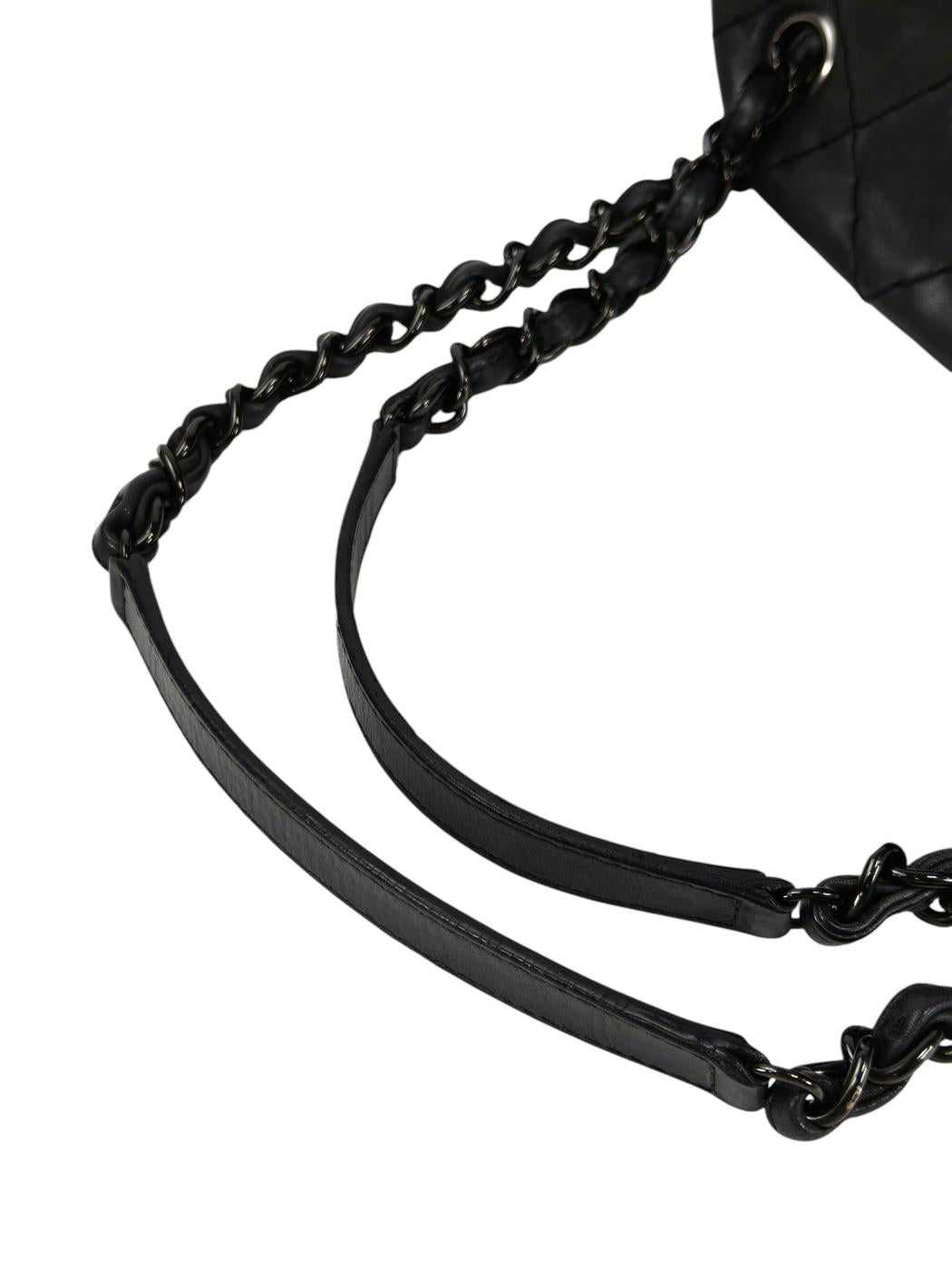 CHANEL マドモアゼル ボーリング ショルダーバッグ ブラック 管理番号：11374