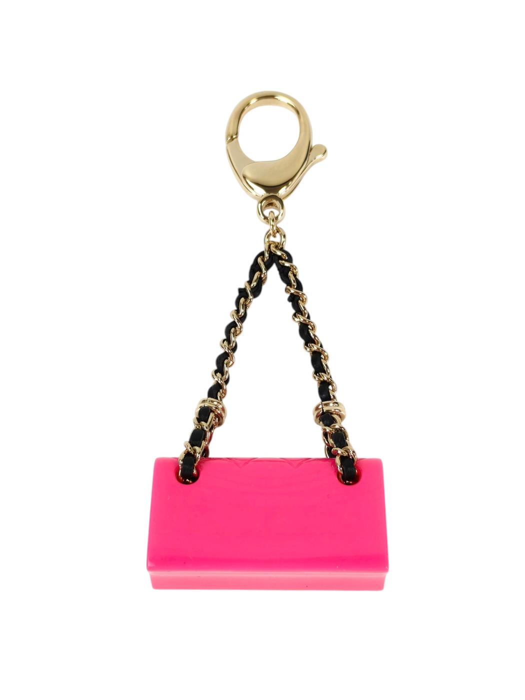 CHANEL シャネル マトラッセチェーン チャーム B23C ピンク  管理番号：11379
