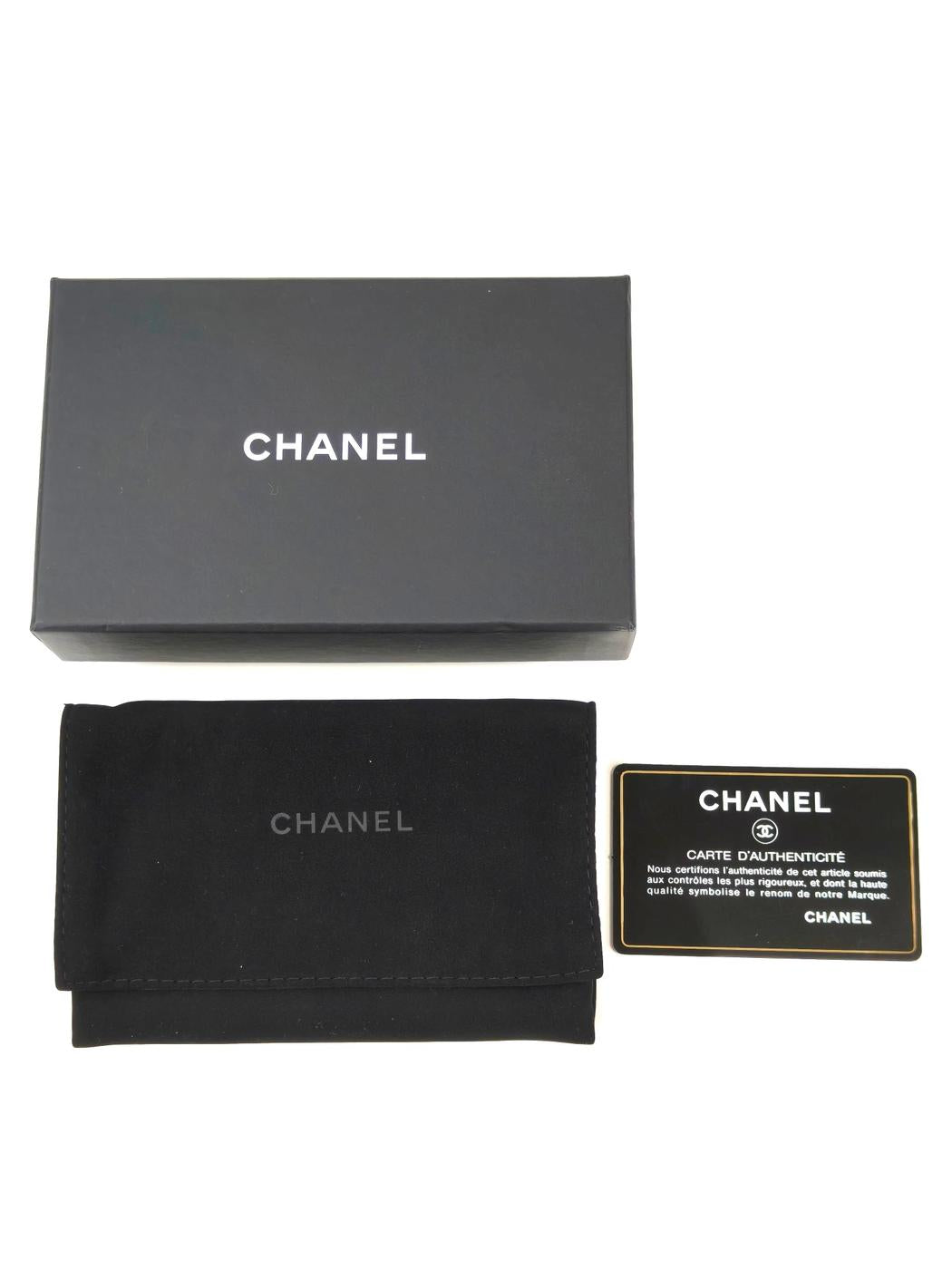 CHANEL シャネル マトラッセ カードケース コインケース 財布 ピンク 管理番号：11387