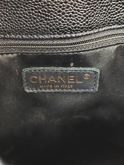 CHANEL シャネル PST チェーン トートバッグ ブラック 管理番号：11408