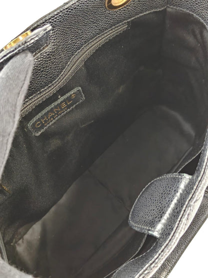 CHANEL シャネル PST チェーン トートバッグ ブラック 管理番号：11408