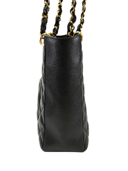 CHANEL シャネル PST チェーン トートバッグ ブラック 管理番号：11408