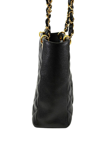 CHANEL シャネル PST チェーン トートバッグ ブラック 管理番号：11408