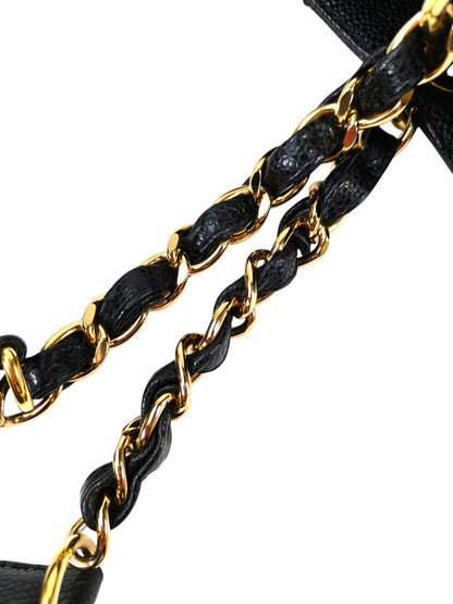 CHANEL シャネル PST チェーン トートバッグ ブラック 管理番号：11408