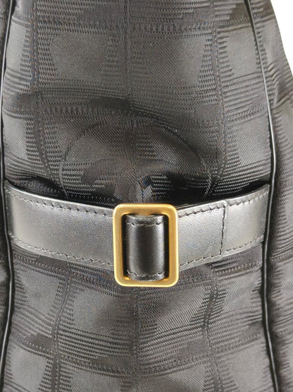 CHANEL シャネル ニュートラベルライン トートバッグ MM ブラック 管理番号：11409
