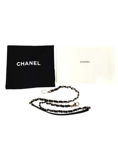 CHANEL ココハンドル 29S キャビアスキン ゴールド金具 黒 トップハンドル フラップ バッグ 管理番号：11439