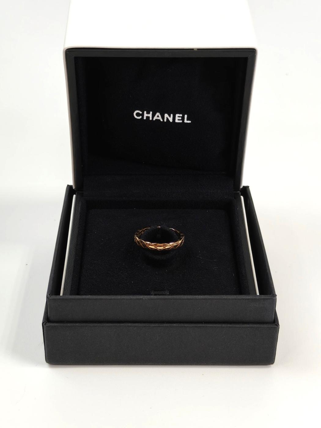 CHANEL シャネル ココクラッシュ ＃55 14号 リング ゴールド 管理番号：11473