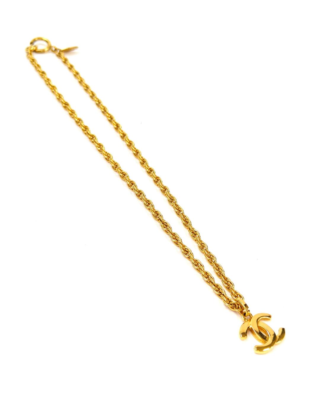CHANEL シャネル ココマーク ネックレス ゴールド 管理番号：11496