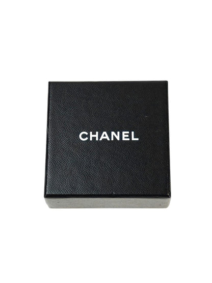 CHANEL シャネル ココマーク コメ有 2006年製 ピアス シルバー 管理番号：11531