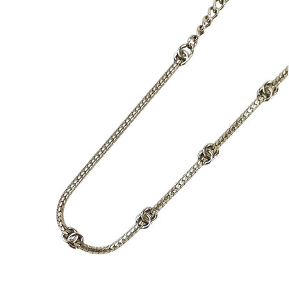 CHANEL シャネル ココマーク 2025年製 ネックレス シルバー 管理番号：11532