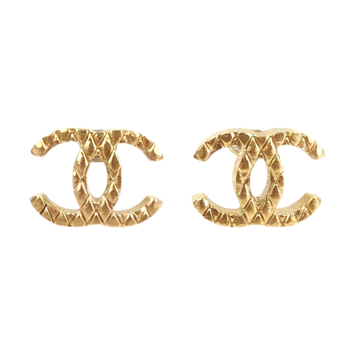 CHANEL シャネル ココマーク 2009年製 ピアス ゴールド 管理番号：11534