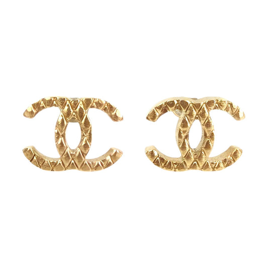 CHANEL シャネル ココマーク 2009年製 ピアス ゴールド 管理番号：11534