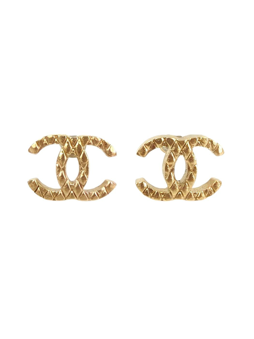 CHANEL シャネル ココマーク 2009年製 ピアス ゴールド 管理番号：11534