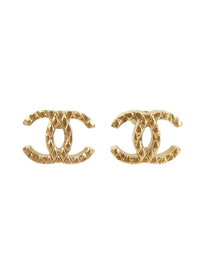CHANEL シャネル ココマーク 2009年製 ピアス ゴールド 管理番号：11534