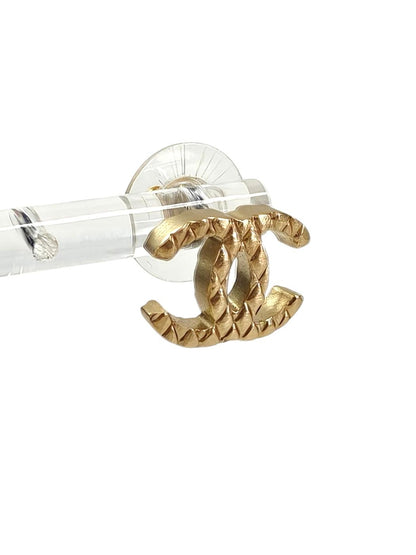 CHANEL シャネル ココマーク 2009年製 ピアス ゴールド 管理番号：11534