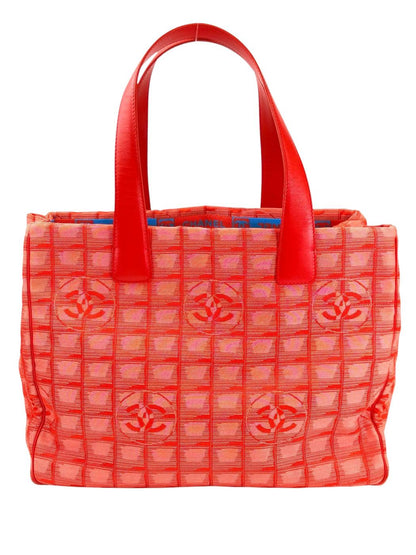 CHANEL シャネル ニュートラベルライントートバッグ レッド  管理番号：11540