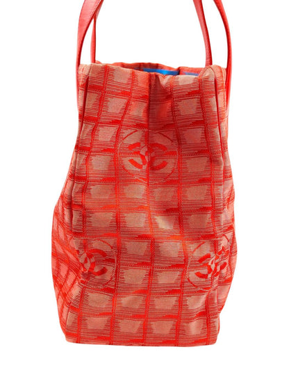 CHANEL シャネル ニュートラベルライントートバッグ レッド  管理番号：11540