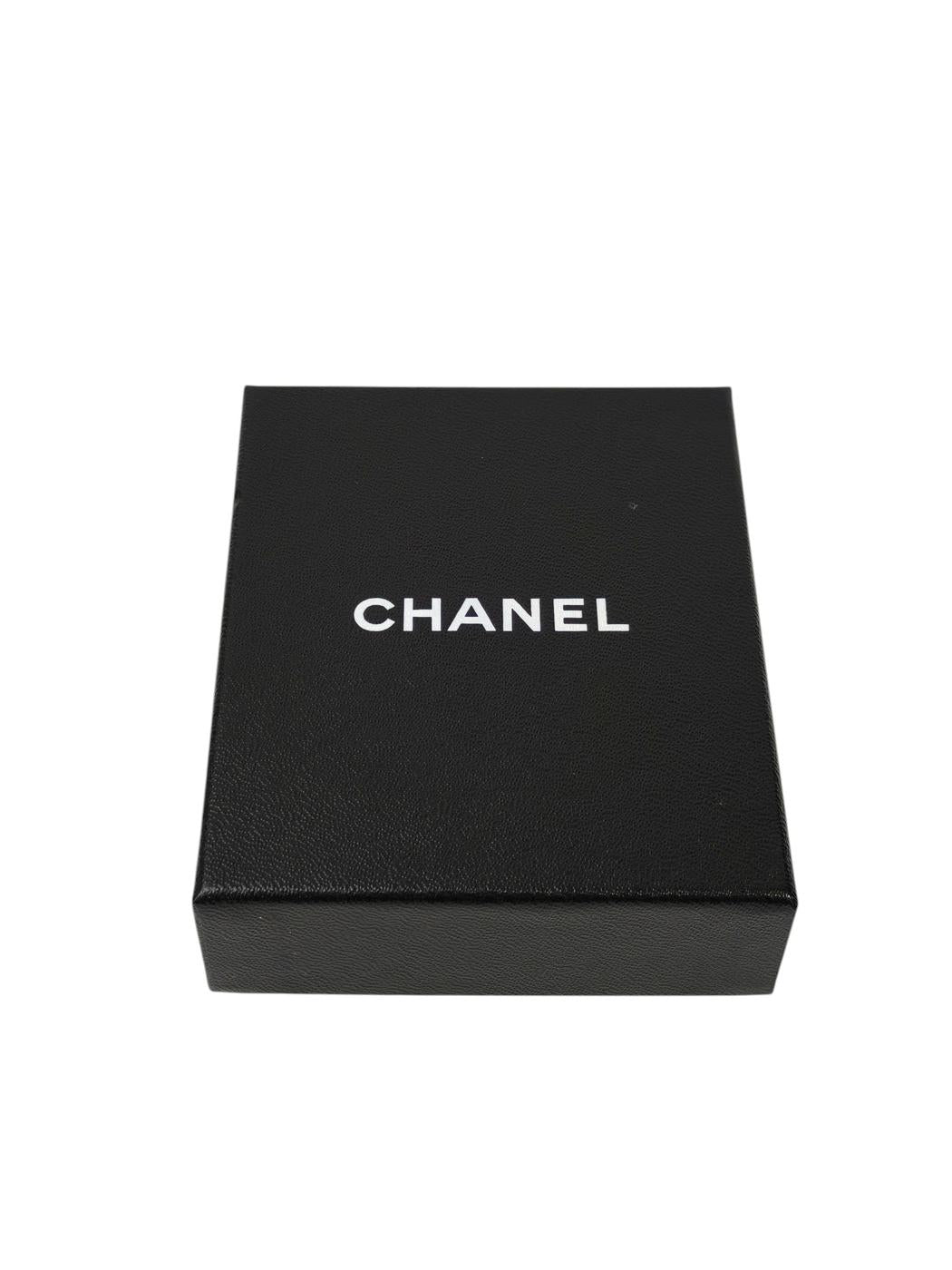 CHANEL シャネル ココマーク ネックレス クリア×ゴールド 管理番号：11556