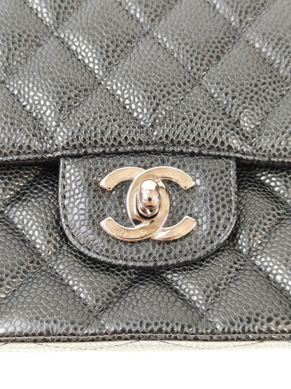 CHANEL シャネル マトラッセ25 Wフラップチェーンショルダーバッグ 13番台 ブラック 管理番号：11563