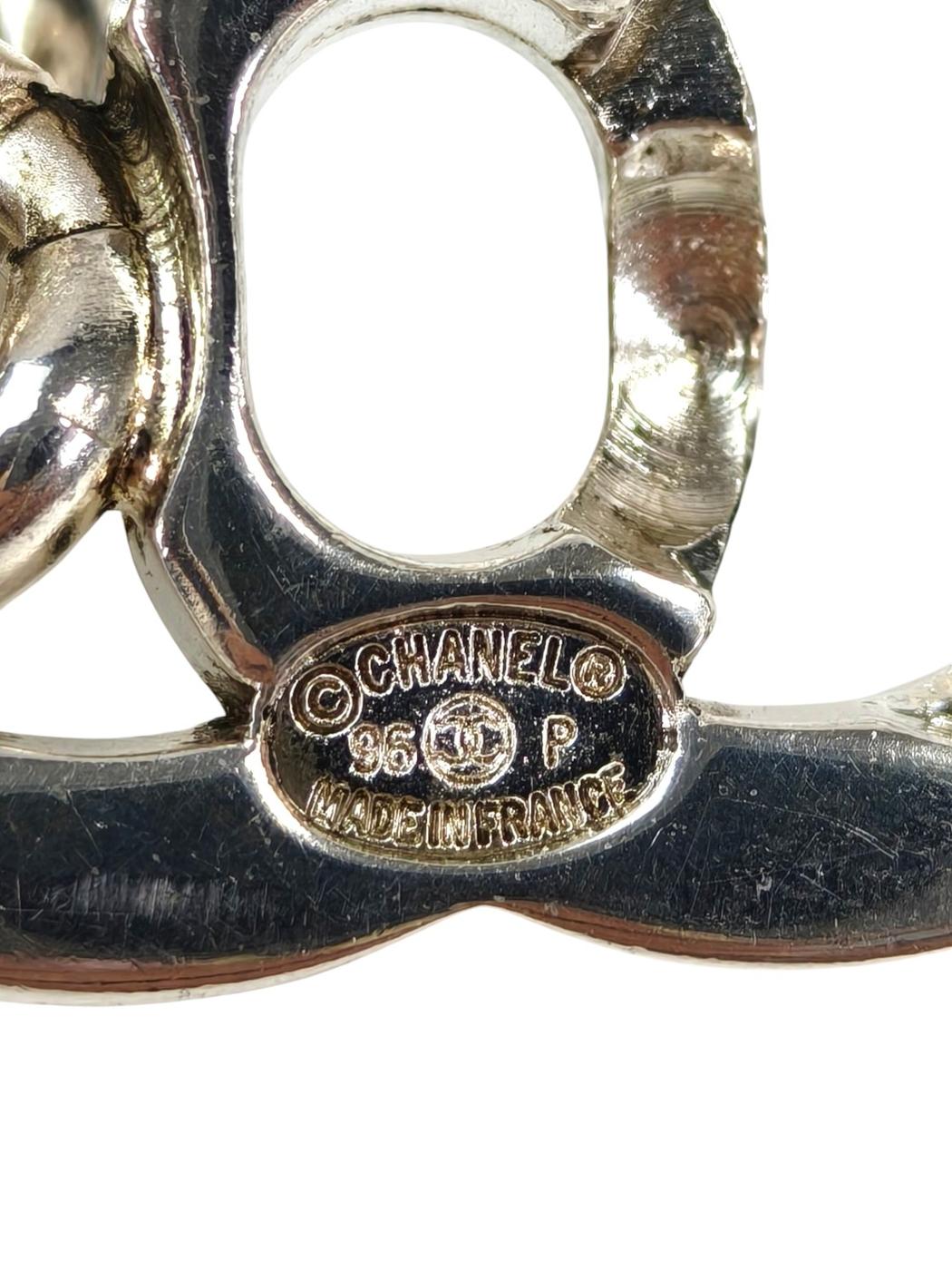 CHANEL シャネル ココマーク ターンロック 1996年 ブレスレット シルバー 管理番号：11571