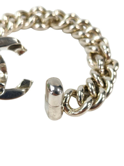 CHANEL シャネル ココマーク ターンロック 1996年 ブレスレット シルバー 管理番号：11571