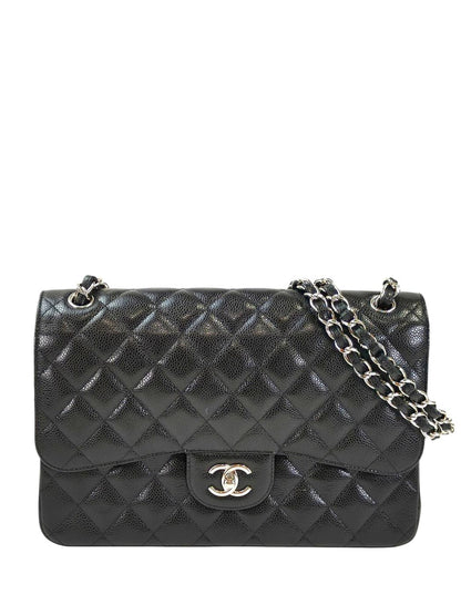 CHANEL シャネル マトラッセ30 シルバーチェーン 24番台 ショルダーバッグ ブラック 管理番号：11574