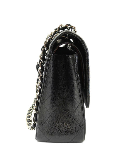 CHANEL シャネル マトラッセ30 シルバーチェーン 24番台 ショルダーバッグ ブラック 管理番号：11574