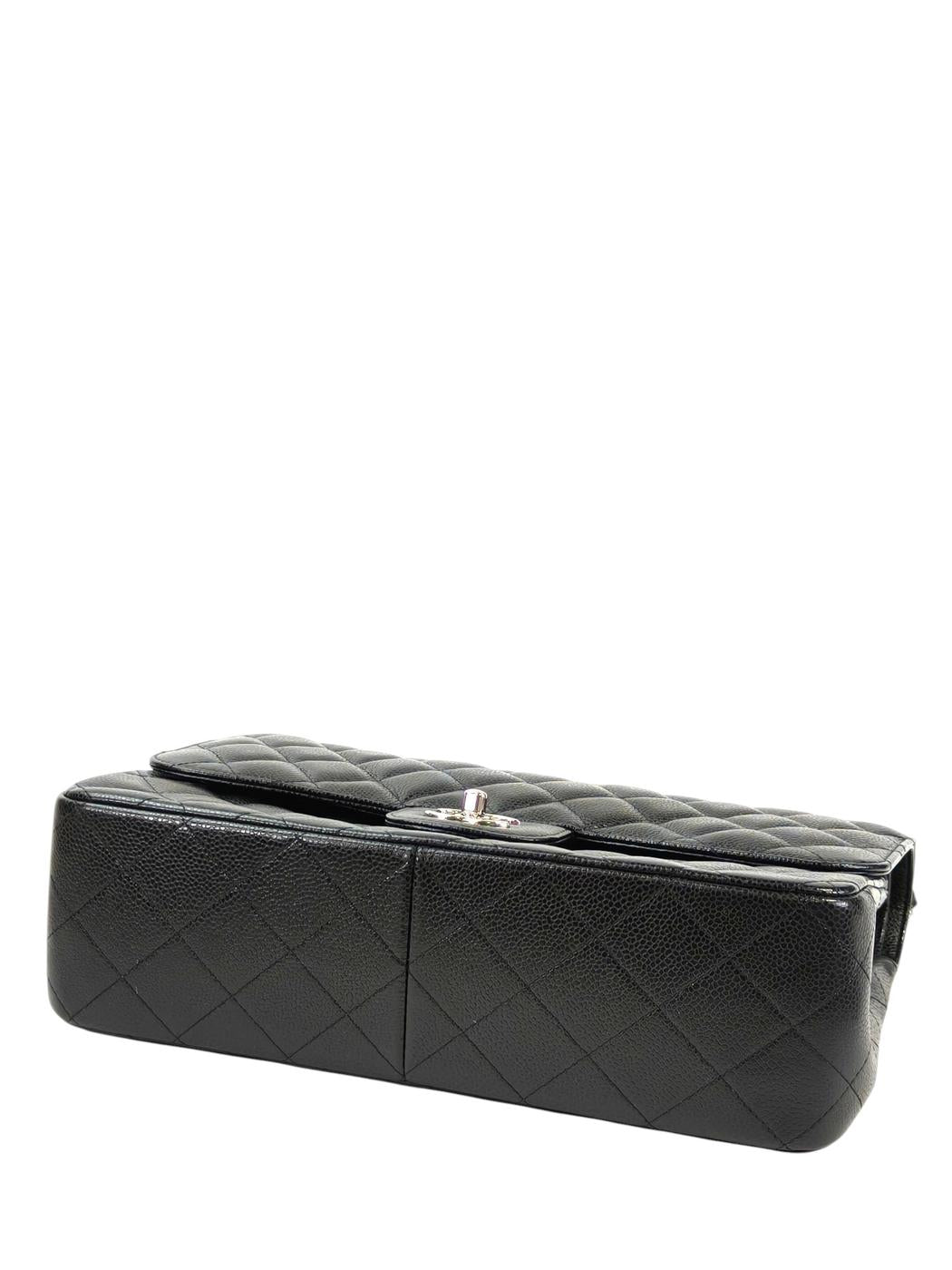 CHANEL シャネル マトラッセ30 シルバーチェーン 24番台 ショルダーバッグ ブラック 管理番号：11574