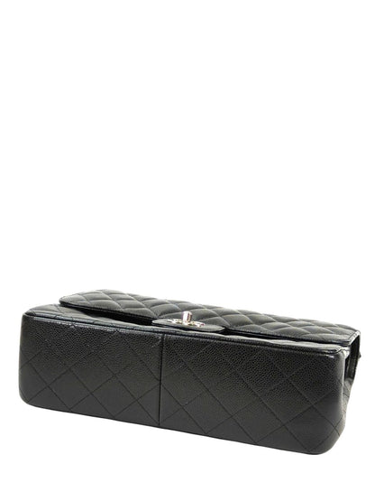 CHANEL シャネル マトラッセ30 シルバーチェーン 24番台 ショルダーバッグ ブラック 管理番号：11574