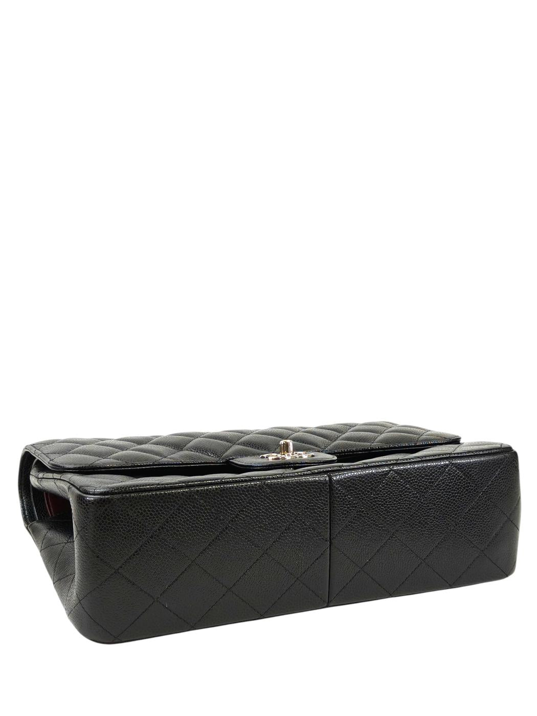 CHANEL シャネル マトラッセ30 シルバーチェーン 24番台 ショルダーバッグ ブラック 管理番号：11574