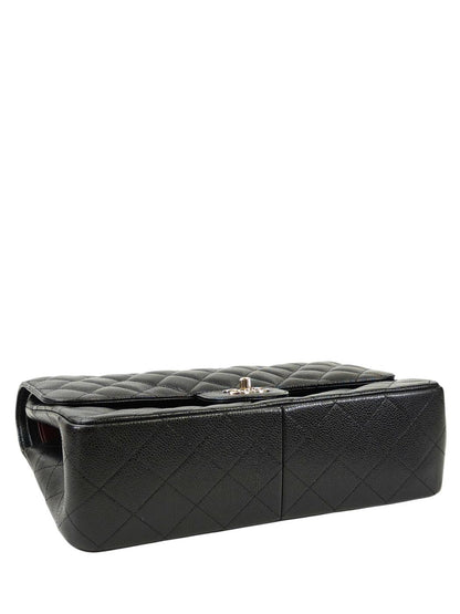 CHANEL シャネル マトラッセ30 シルバーチェーン 24番台 ショルダーバッグ ブラック 管理番号：11574