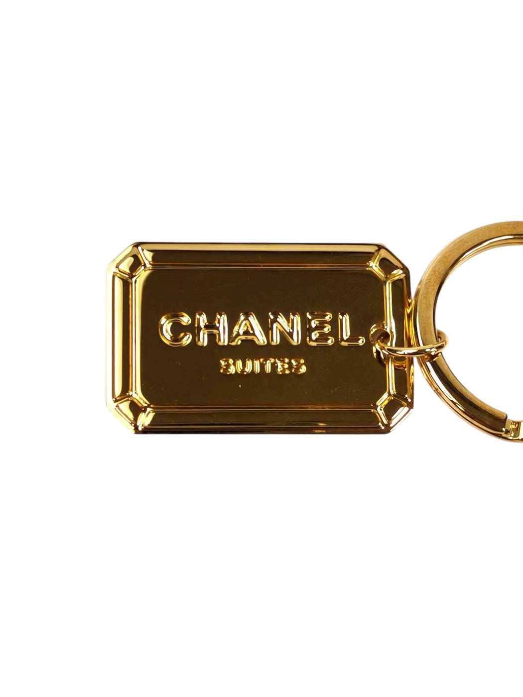 CHANEL シャネル 2019年 表参道 ノベルティ ロゴプレート チャーム ゴールド 管理番号：11576