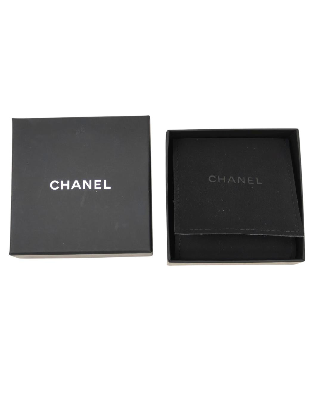 CHANEL シャネル ココマークラインブローチ シルバー 管理番号：11583