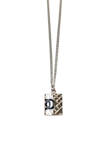 CHANEL シャネル カンボンライン ココマーク ネックレス シルバー 管理番号：11587