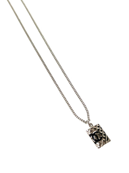 CHANEL シャネル カンボンライン ココマーク ネックレス シルバー 管理番号：11587