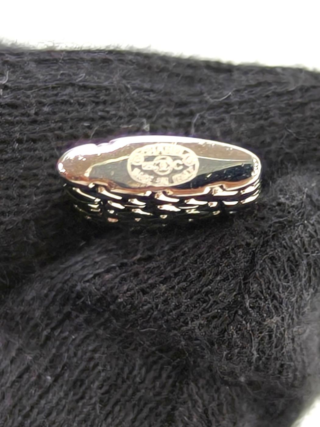 CHANEL シャネル カンボンライン ココマーク ネックレス シルバー 管理番号：11587