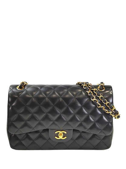 CHANEL シャネル マトラッセ ダブルフラップ 30 20番台 ショルダーバッグ ブラック 管理番号：11594