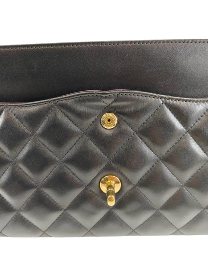 CHANEL シャネル マトラッセ ダブルフラップ 30 20番台 ショルダーバッグ ブラック 管理番号：11594