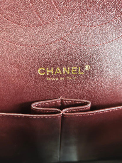 CHANEL シャネル マトラッセ ダブルフラップ 30 20番台 ショルダーバッグ ブラック 管理番号：11594