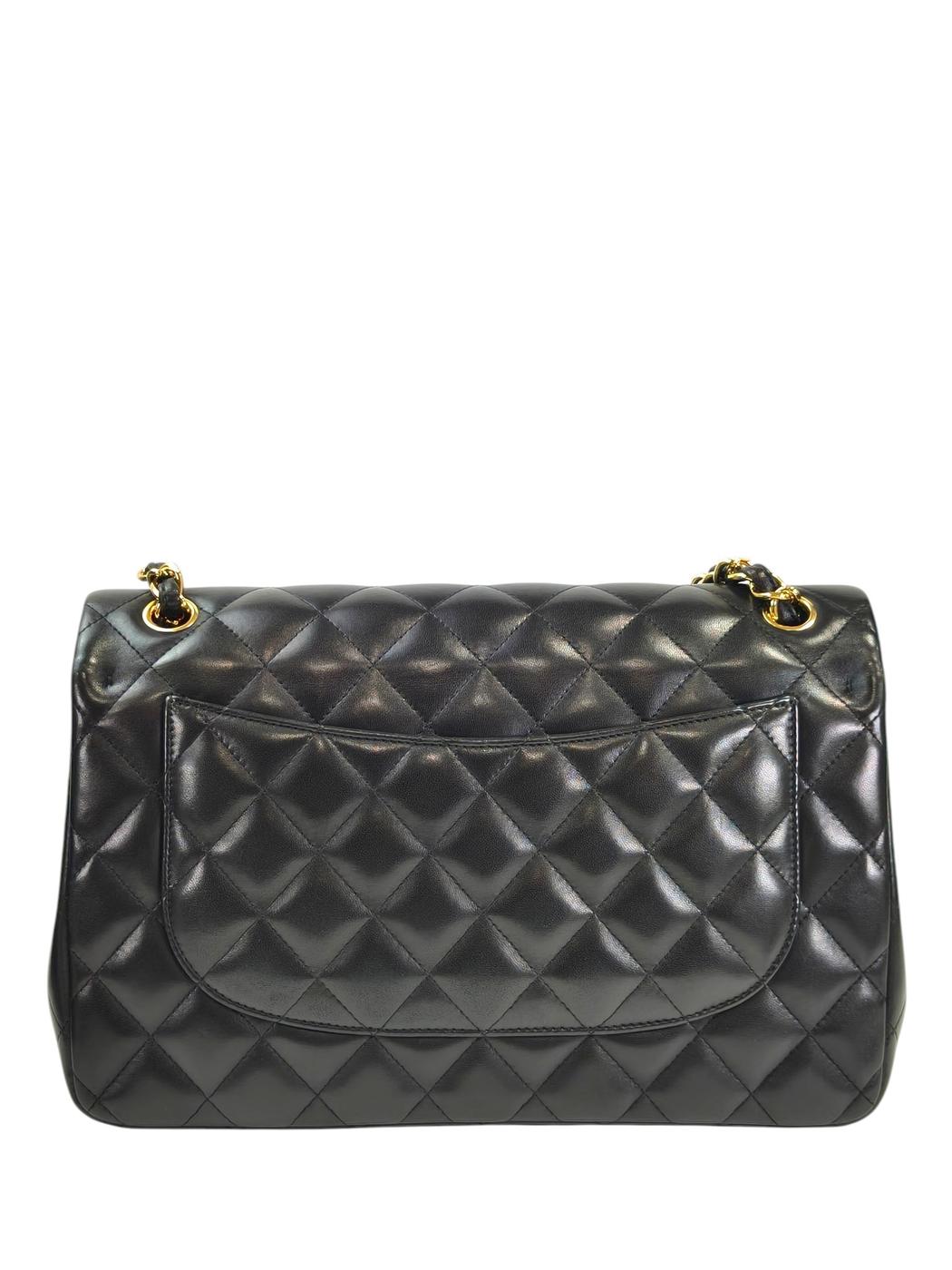 CHANEL シャネル マトラッセ ダブルフラップ 30 20番台 ショルダーバッグ ブラック 管理番号：11594