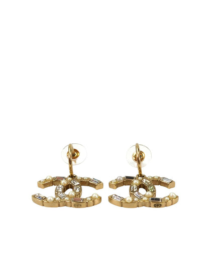 CHANEL シャネル ココマーク 2009年製 ピアス ゴールド 管理番号：11595