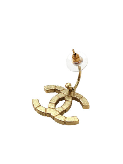 CHANEL シャネル ココマーク 2009年製 ピアス ゴールド 管理番号：11595