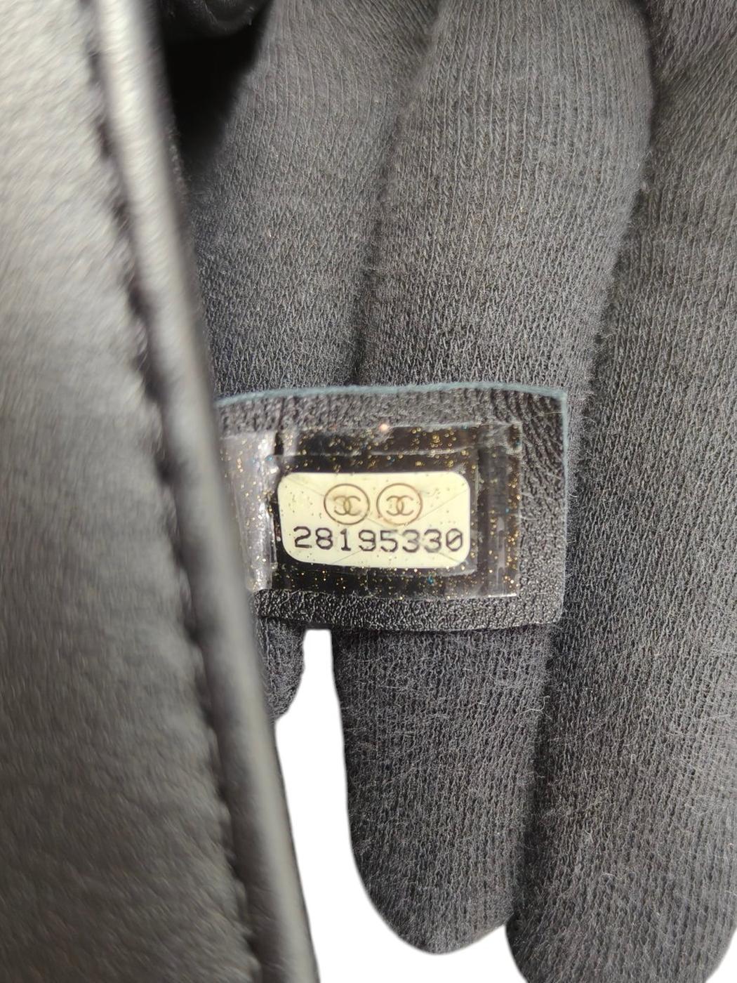 CHANEL シャネル ボーイシャネル 2002年製 ショルダーバッグ ブラック  管理番号：11597
