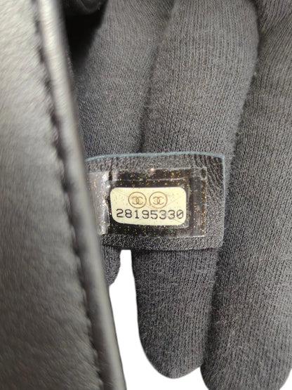 CHANEL シャネル ボーイシャネル 2002年製 ショルダーバッグ ブラック  管理番号：11597