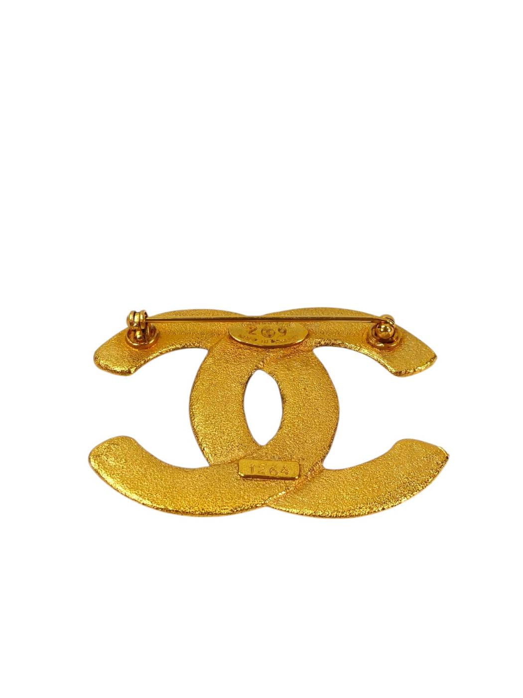 CHANEL シャネル ココマーク ブローチ ゴールド 管理番号：11598