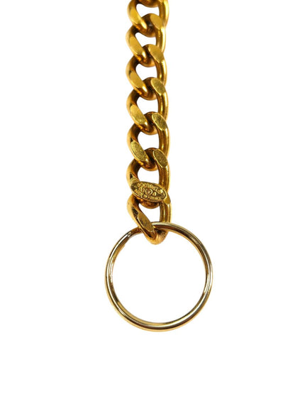CHANEL シャネル ラウンド ココマーク コメ有 1993年製 キーホルダー ゴールド  管理番号：11642