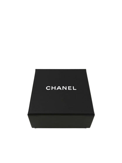 CHANEL シャネル ココマーク フェイクパール ピアス ホワイト×ブラック×ゴールド 管理番号：11658