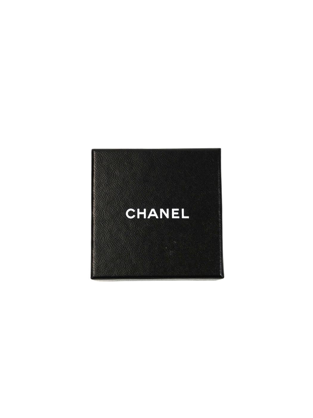 CHANEL シャネル ココマーク 2004年製 コメ有 ピアス グリーン 管理番号：11673