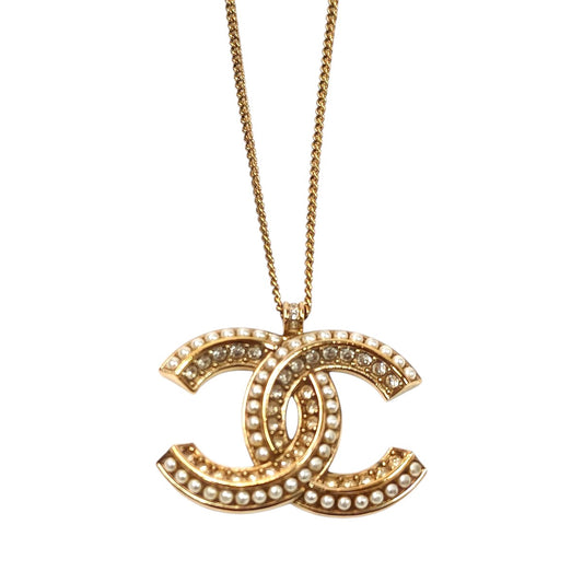 CHANEL Coco Mark With Comment 2020 Necklace Gold Management number: 11674